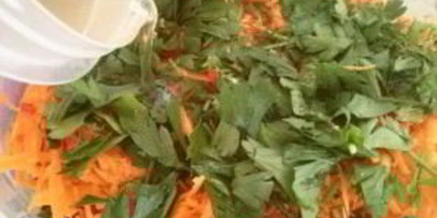 помидоры с морковкой