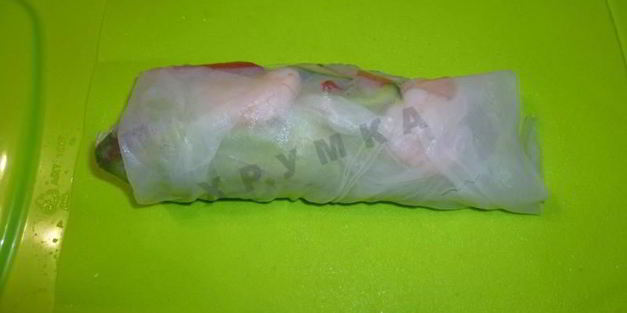 спринг роллы с креветками