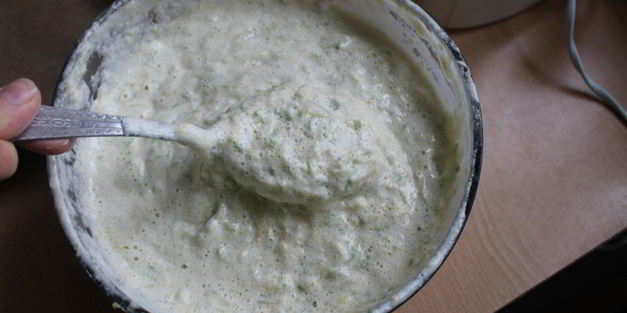 кабачковый рулет с грибами