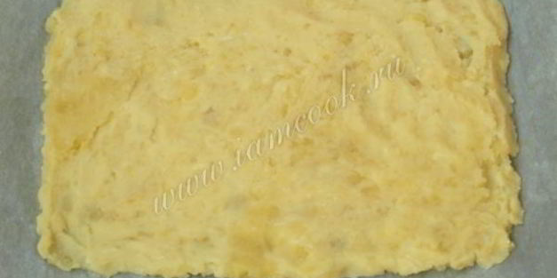 картофельный рулет с грибами