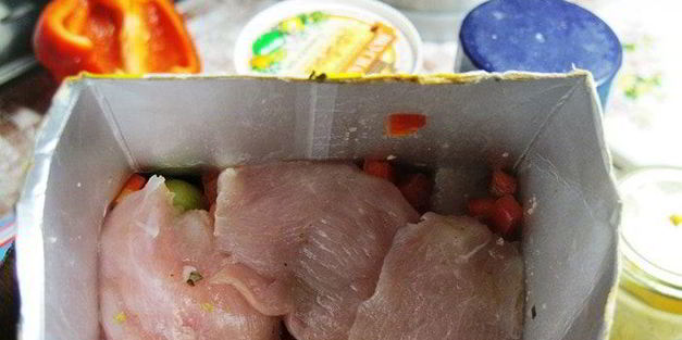 куриный рулет нарядный