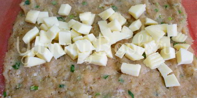 куриный рулет с яйцом и сыром