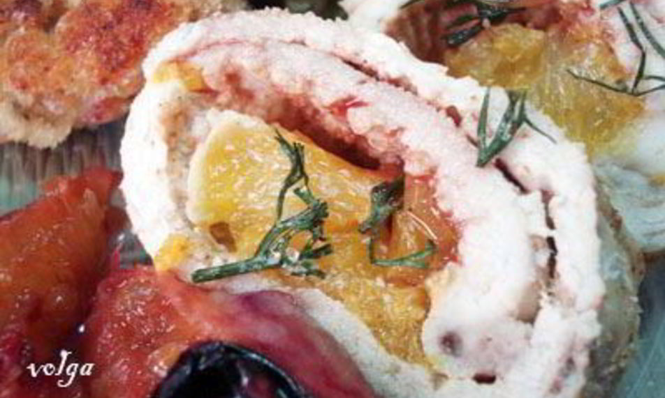 Рецепт куриные рулетики с апельсинами