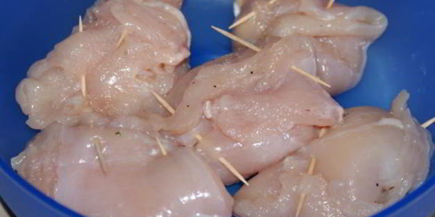 куриные рулетики с фетой