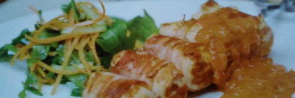 Куриные рулеты с сыром