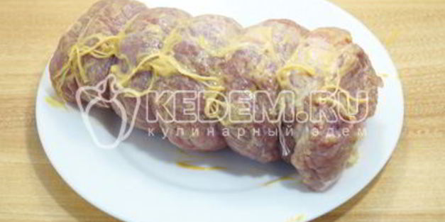 мясной рулет с беконом