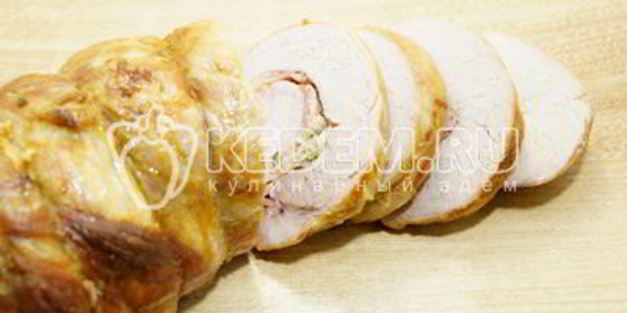 мясной рулет с беконом