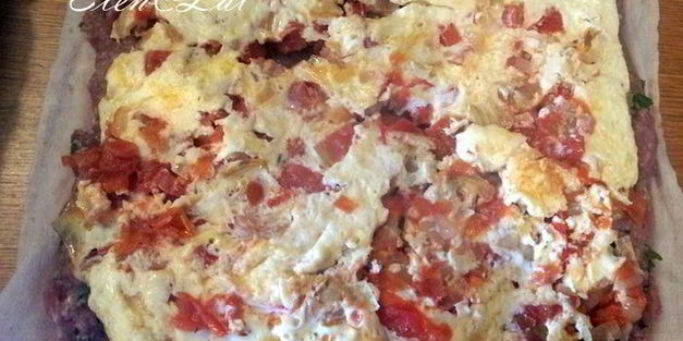 мясной рулет с нежной начинкой