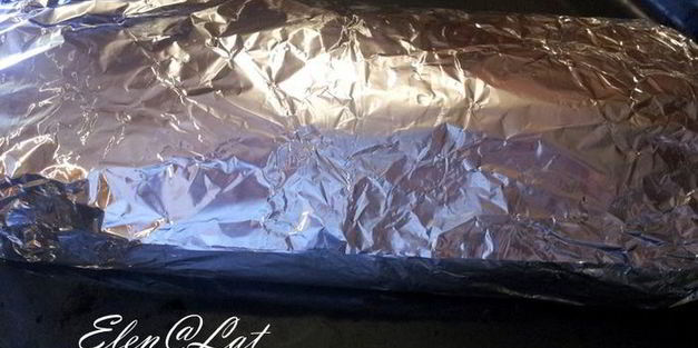 мясной рулет с нежной начинкой