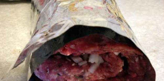 мясной рулет с сыром в фольге