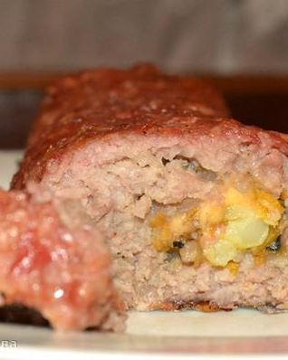 Мясной рулет с цветной капустой