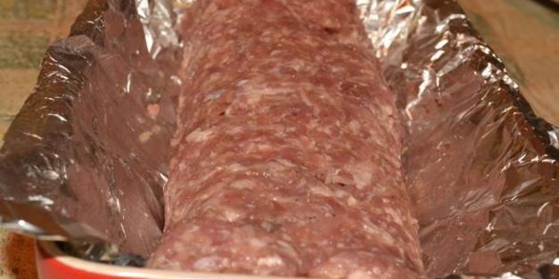 мясной рулет с цветной капустой