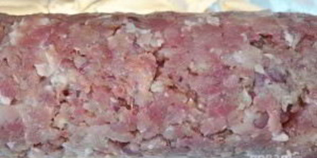 мясной рулет в беконе