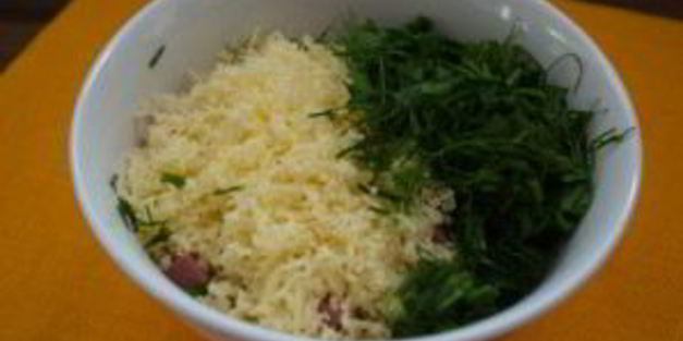 начинка для рулета из ветчины