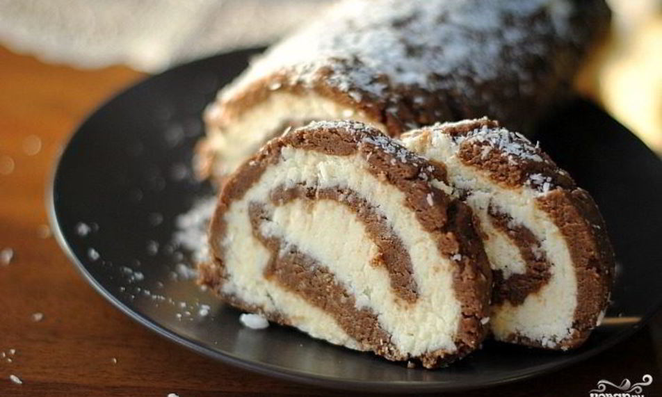 Рецепт рулет баунти