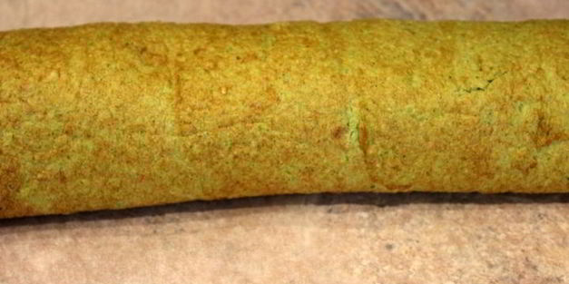 рулет из брокколи с форелью