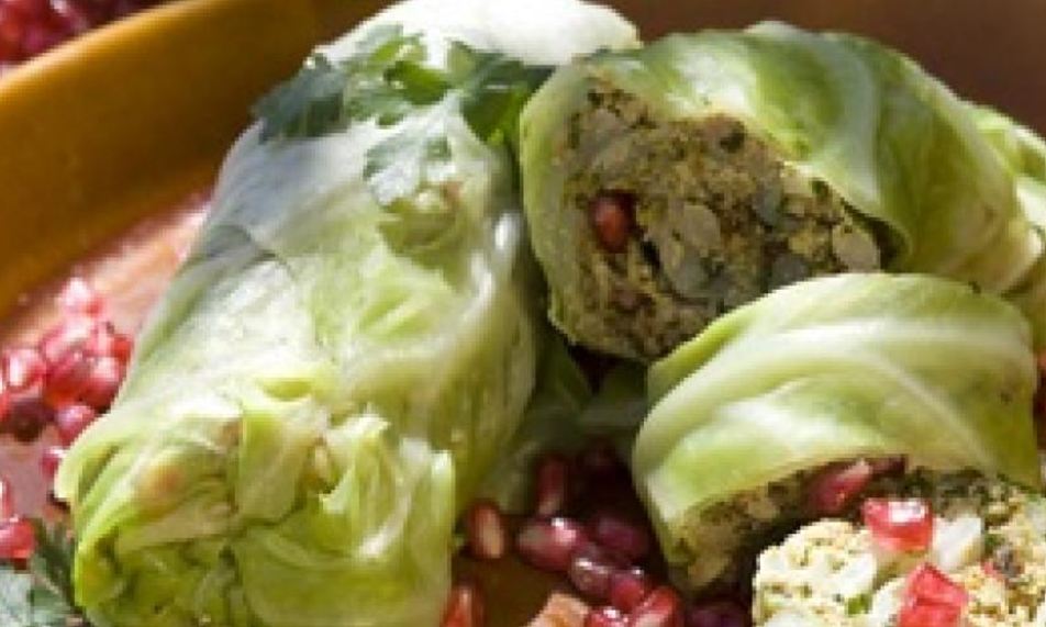 Рецепт рулет из капусты с грецкими орехами