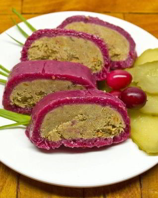 Рулет из куриной печени