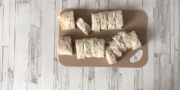 рулет из лаваша с ветчиной и сыром