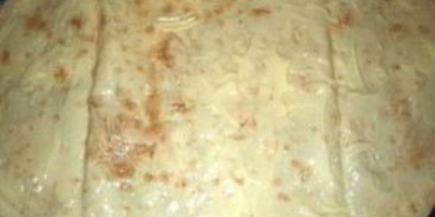 рулет из лаваша с ветчиной