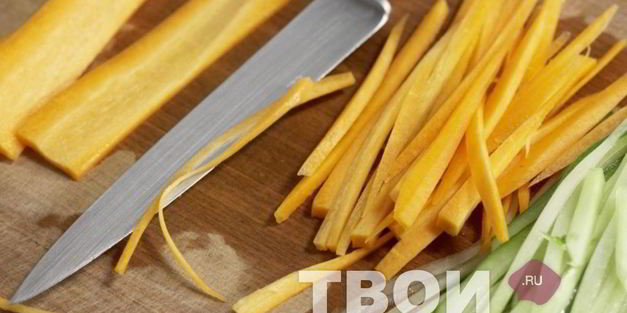 рулет из овощей