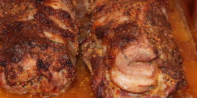 рулет из подчеревины