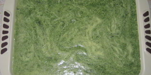 рулет из шпината и сыром