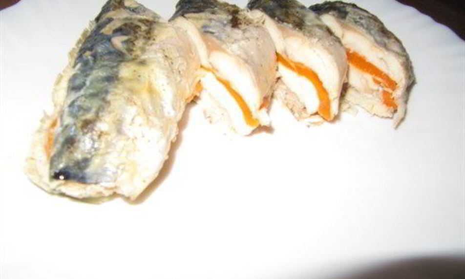 Рецепт рулет из скумбрии в фольге