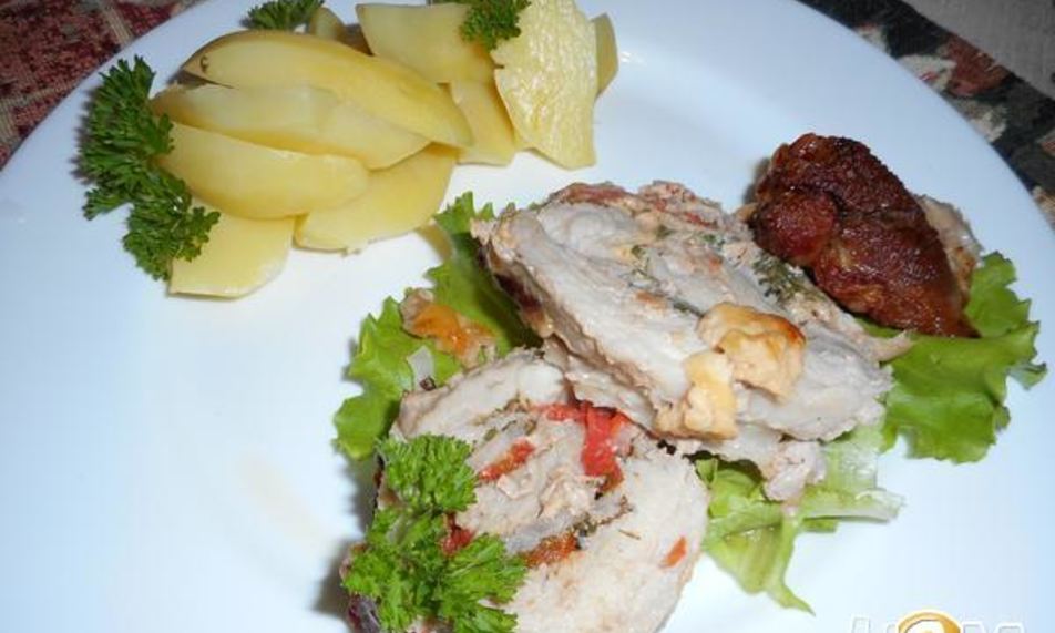 Рецепт рулет из свиного окорока