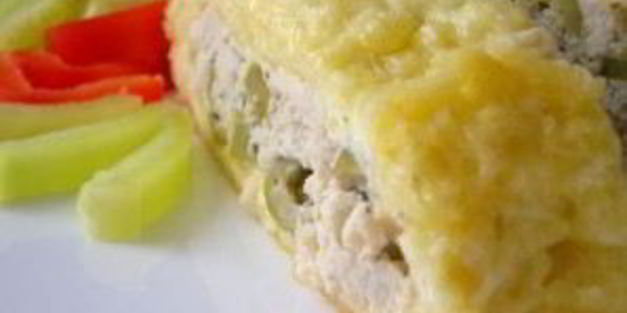 рулет из сыра с курицей