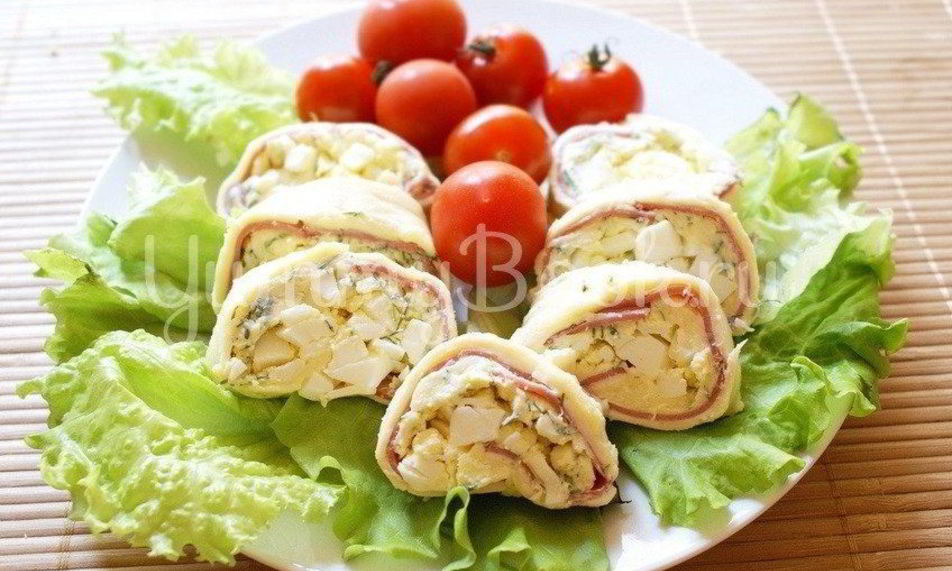 Рецепт рулет из сыра