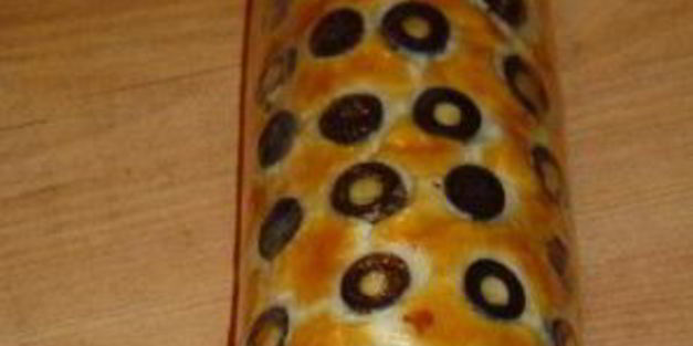 рулет из заварного теста с начинкой