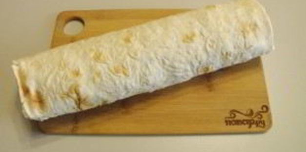 рулет с грибами и сыром