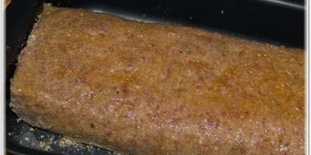 рулет с индейки с запеченным перцем