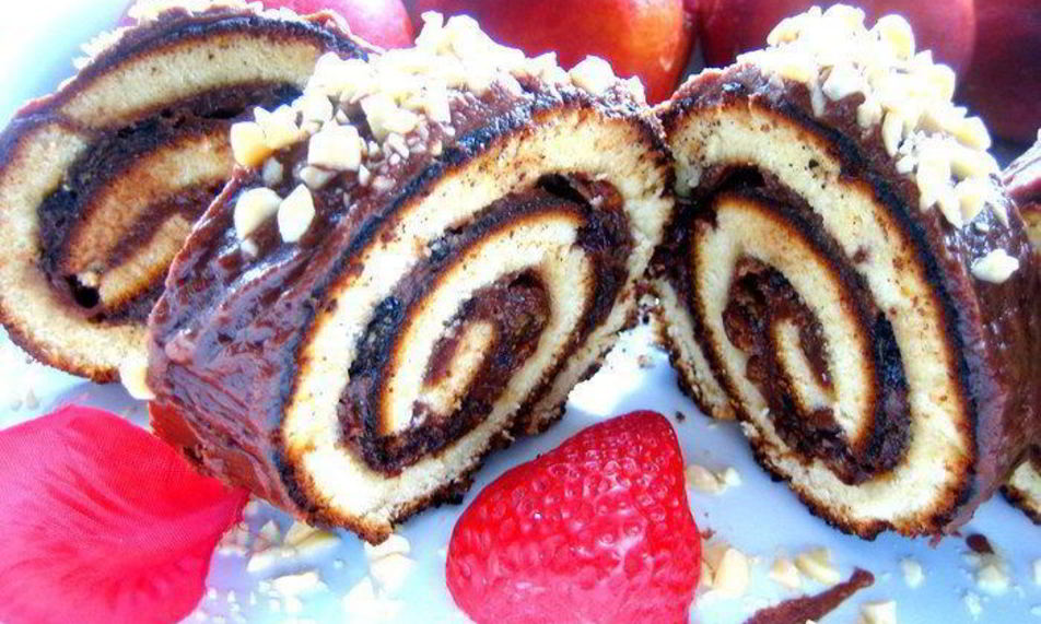 Рецепт рулет с изюминкой