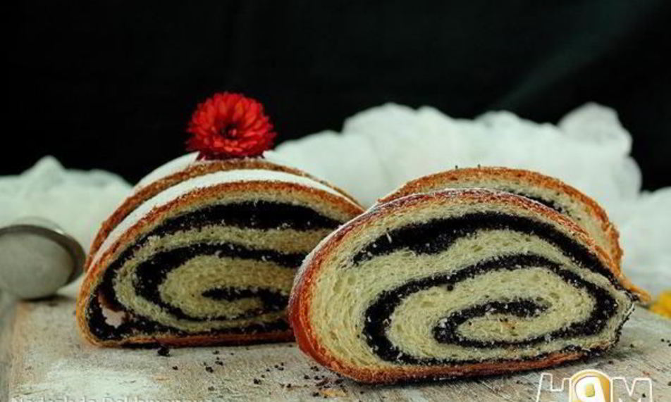 Рецепт рулет с маковой начинкой