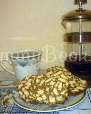 Рулетик шоколадный к чаю