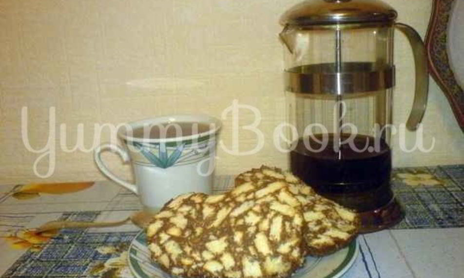 Рецепт рулетик шоколадный к чаю