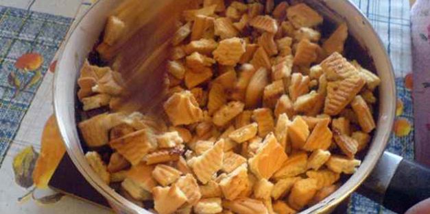 рулетик шоколадный к чаю