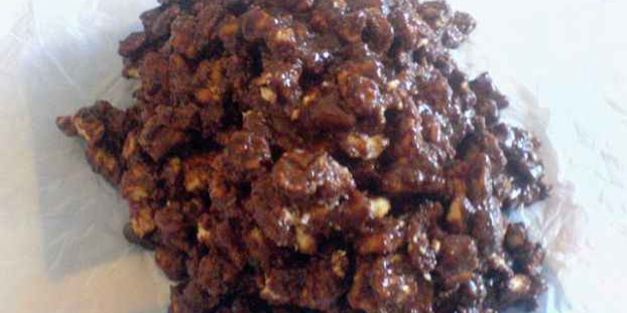 рулетик шоколадный к чаю