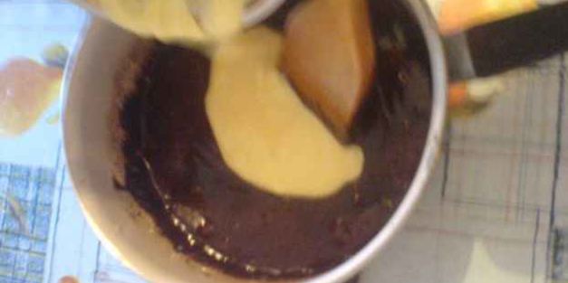 рулетик шоколадный к чаю