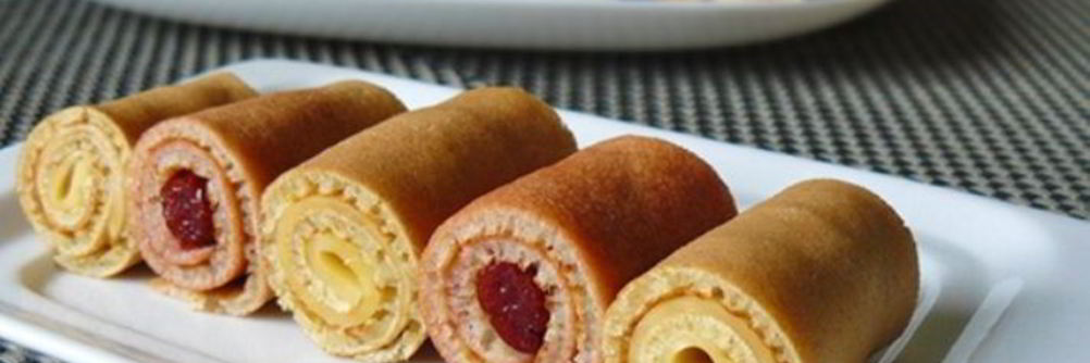 Рулетики из блинов