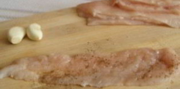 рулетики из кабачков с курицей