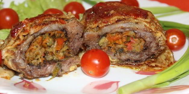 рулетики под необычной шубкой