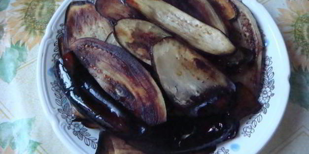 рулеты из баклажан с творогом