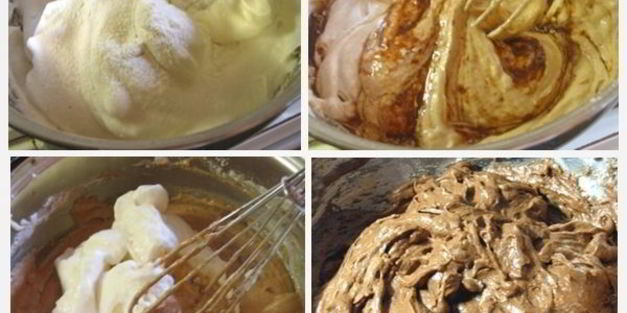 шоколадный рулет рождественское полено