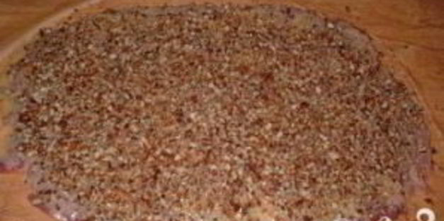 утиные рулеты с тыквенно-грибной начинкой