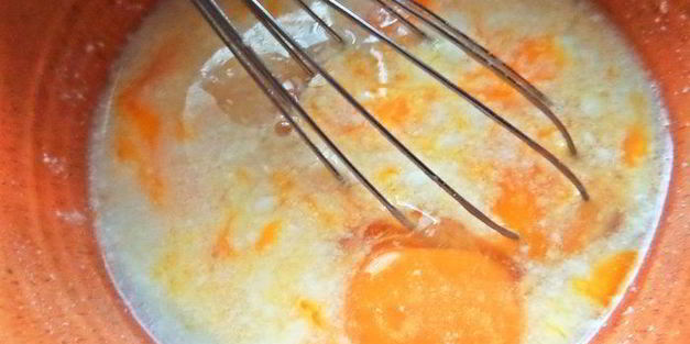 яичный рулет с печенкой