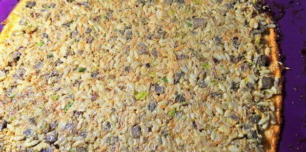 яичный рулет с печенкой