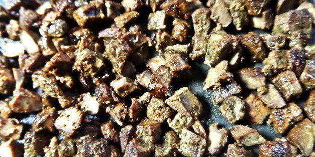 яичный рулет с печенкой